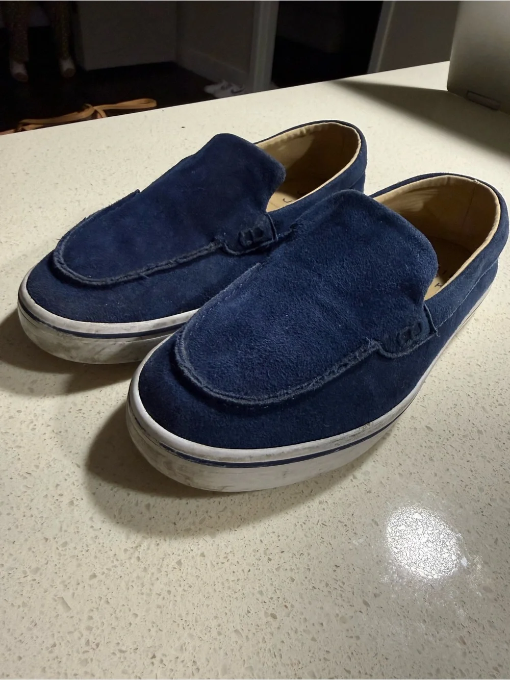 Janie and Jack suede upper